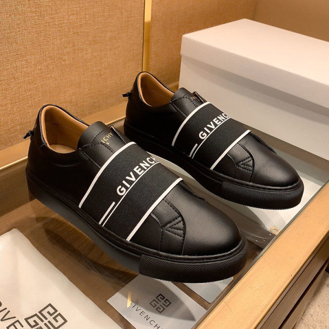 Givenchy Men Shoes Fashion Type Luxury Brand GIVENCHY SNEAKERS IN LEATHER WITH LATEX BAND with Original Box Whatapp