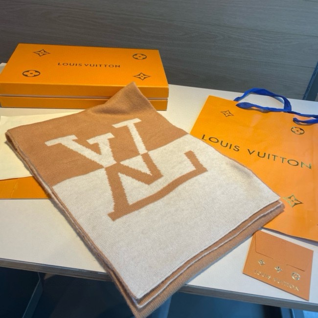 Louis Vuitton Scarves Men Womens Fashion Scarf with Original Box Whatapp