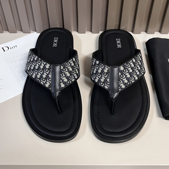 Dior Men Shoes Sandals Luxury Brand Fashion DIOR AQUA SANDAL Black Dior Oblique Jacquard with Original Box 3SA135ZSA_H969 Whatapp