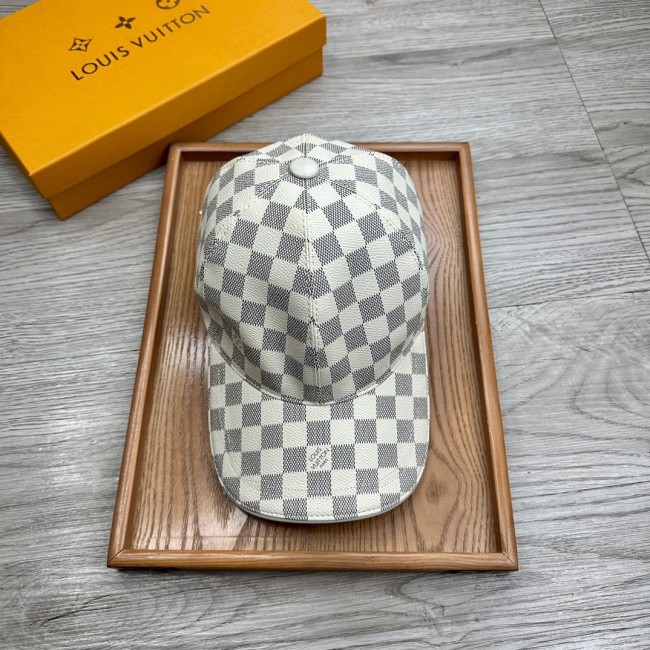 Louis Vuitton Womens Mens Cap Baseball Hat Luxury Brand with Original Box