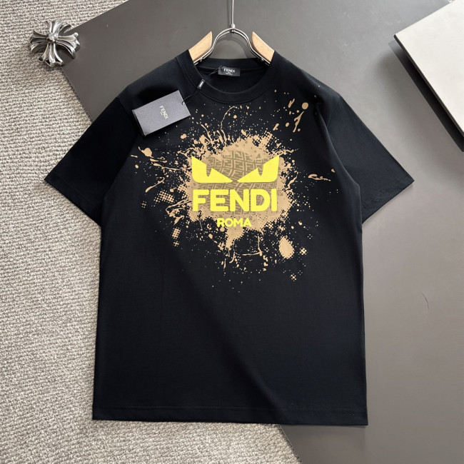 Fendi Luxury Brand Women Mens Short Sleeve T-Shirt Whatapp