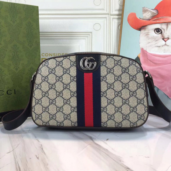 Gucci Womens Mens Bags Travel Handbags Luxury Brand GG Ophidia small shoulder bag 681064 96IWN 4076 with Original Box Whatapp