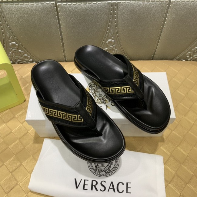 Versace Men Shoes Luxury Designer Nastro Greca Sandals Whatapp