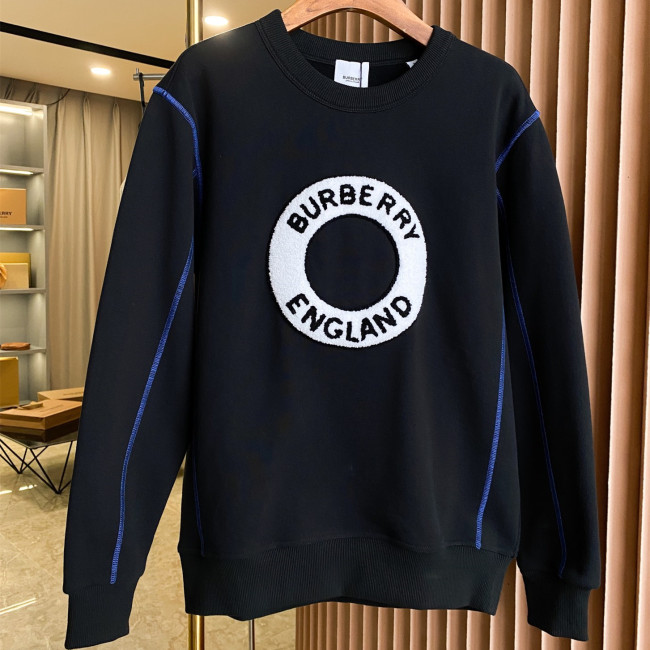 Burberry Womens Mens Long Sleeve T Shirts Sweatshirt Luxury Brand Mens Sweatshirts Whatapp