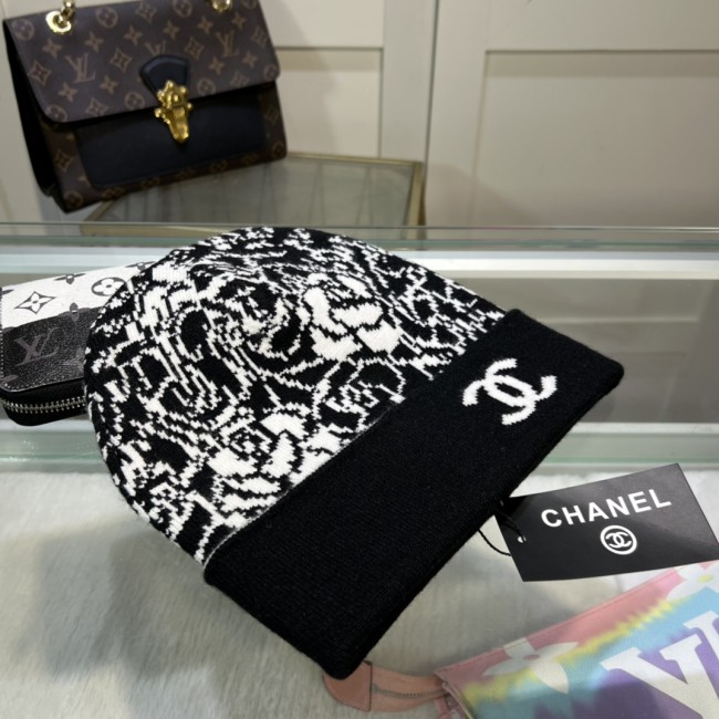 Chanel Men Womens Hats Luxury Brand Knit Hat with Original Box