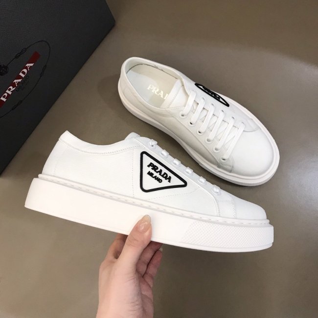 Prada Mens Shoes Sneakers Casual Shoes for Men Luxury Brand Breathable Fashion Sneakers with Original Box Whatapp