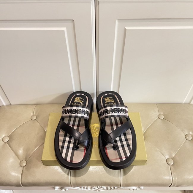 Burberry Mens Shoes Leather Sandals Whatapp