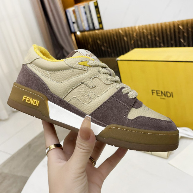 Fendi Mens Shoes Fashion Sneakers Luxury Brand Casual Fendi Trainer Sneakers Match Basse Shoes for Men with Original Box Whatapp