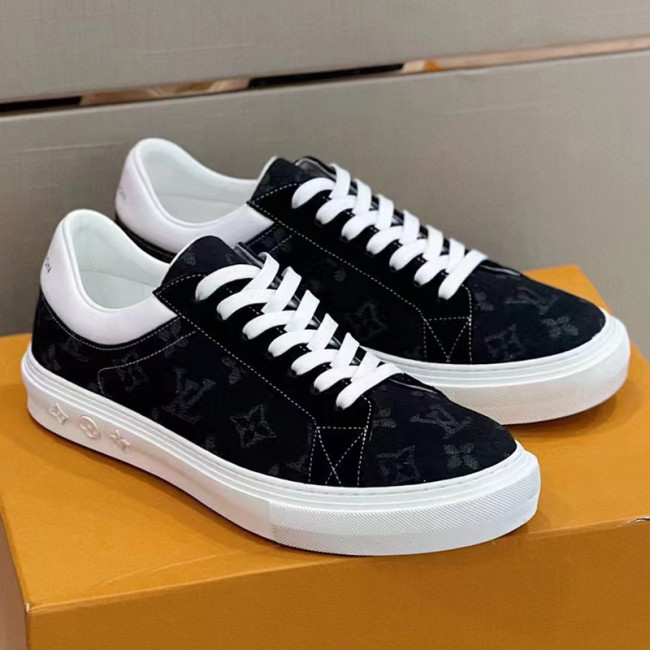 Louis Vuitton Men Shoes Sneakers Luxury Brand LV OLLIE SNEAKER with Original Box Whatapp