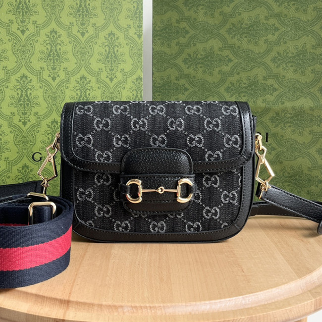 Gucci Womens Bags Shoulder Messenger Bag Luxury Brand Gucci Horsebit 1955 mini bag 658574 18YSG 9068 with Original Box Whatapp