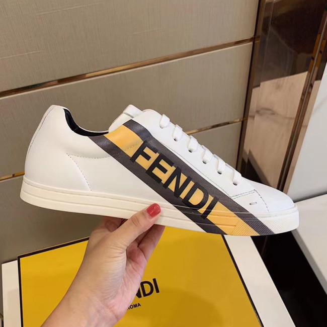 Fendi Mens Shoes Fashion Sneakers Luxury Brand Casual Shoes for Men with Original Box Whatapp