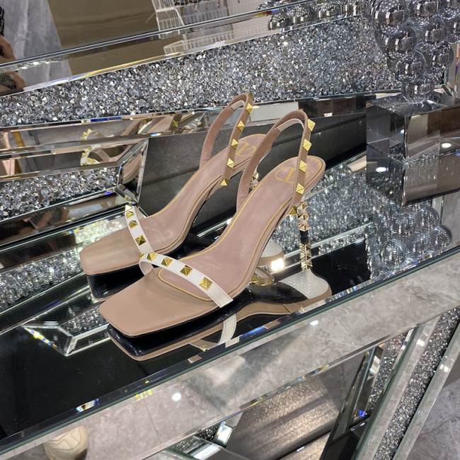 Valentino Womens Shoes Rockstud Sandals 6.5cm Whatapp