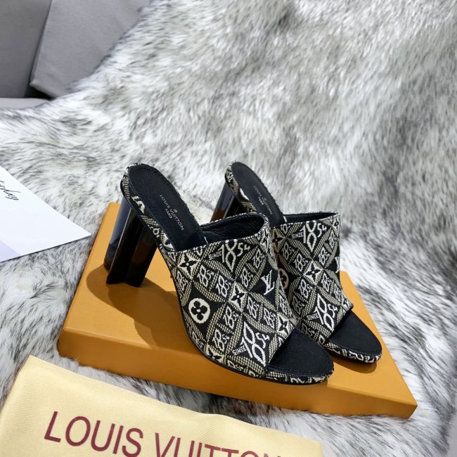 Louis Vuitton Womens Shoes SINCE 1854 SILHOUETTE MULE 1A8KNR Whatapp