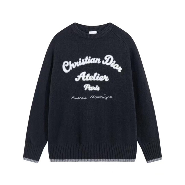 Dior Men Womens Sweater Luxury Brand Mens Knitwear Top Quality Whatapp