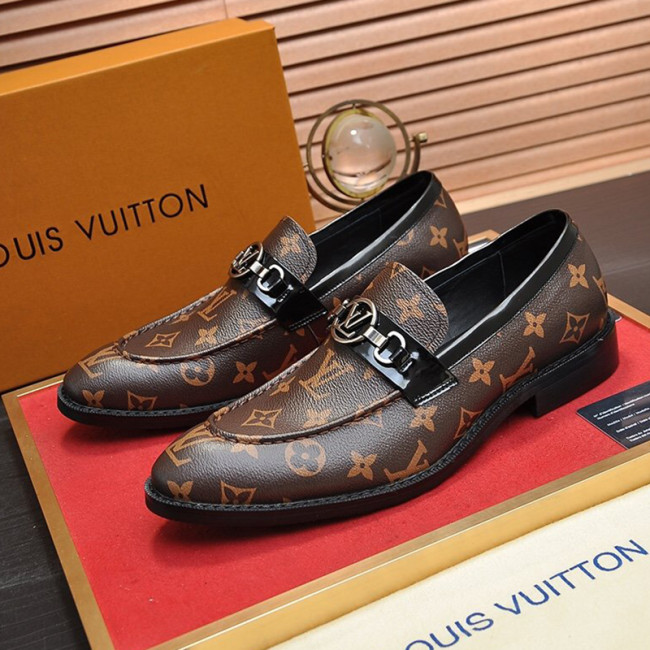 Louis Vuitton Men Shoes Business Luxury Brand LV Dress Shoes with Original Box Whatapp