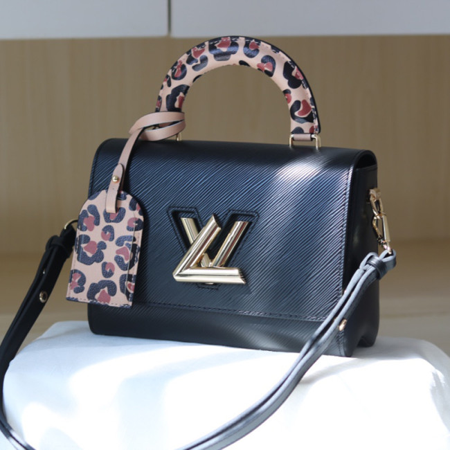 Louis Vuitton Womens Bags Shoulder Messenger Bags Luxury Brand TWIST MM M20834 with Original Box Whatapp