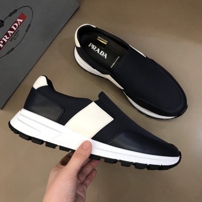 Prada Mens Shoes Sneakers Casual Shoes for Men Luxury Brand Breathable Fashion Sneakers with Original Box Whatapp