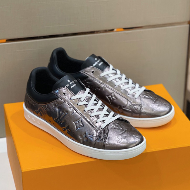 Louis Vuitton Men Shoes Fashion Sneakers LUXEMBOURG SNEAKER Monogram Luxury Brand with Original Box Whatapp