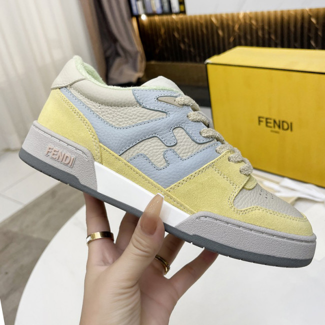 Fendi Mens Shoes Fashion Sneakers Luxury Brand Casual Fendi Trainer Sneakers Match Basse Shoes for Men with Original Box Whatapp