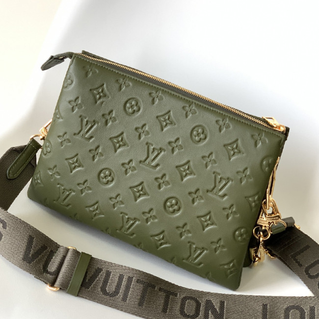 Louis Vuitton Womens Bags Messenger Shoulder Bags Luxury Brand COUSSIN PM M20379 with Original Box Monogram embossed puffy lambskin Whatapp