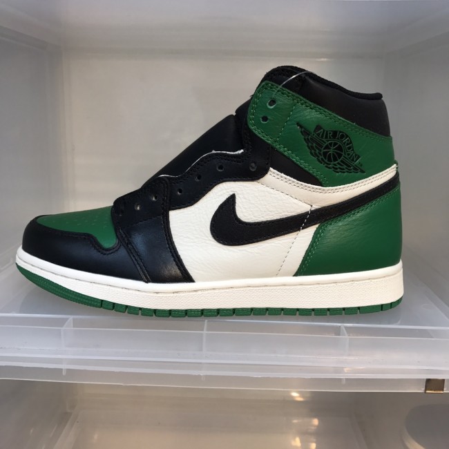 Nike Air Jordan 1 Retro High OG Black Green AJ1 Sneakers Mens Womens Shoes Sneakers with Original Box Whatapp