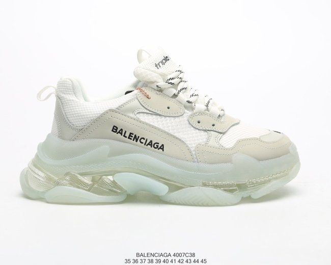 Balenciaga Men Womens Shoes Triple S Sneaker 4007C38 Whatapp