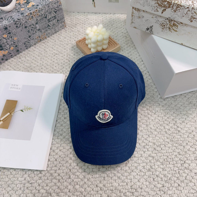 Moncler Mens Womens Hats Luxury Brand Design Moncler Baseball Hat with Original Box