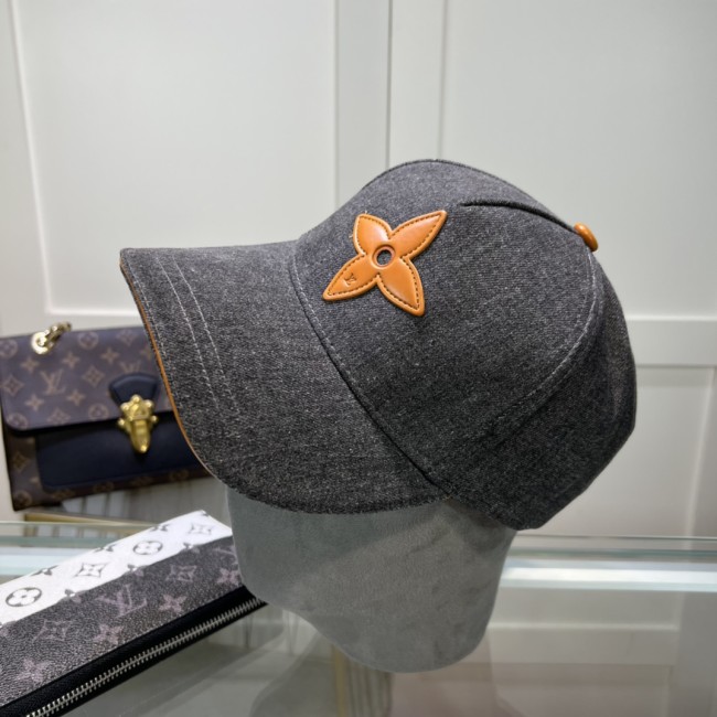 Louis Vuitton Womens Mens Cap Baseball Hat Luxury Brand with Original Box