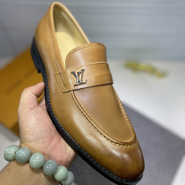 Louis Vuitton Men Shoes Business Luxury Brand LV Dress Shoes with Original Box Whatapp