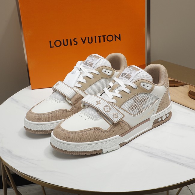 Louis Vuitton Men Shoes Fashion Sneakers Design Luxury Brand LV TRAINER SNEAKER with Original Box 1A9ZI6 Whatapp