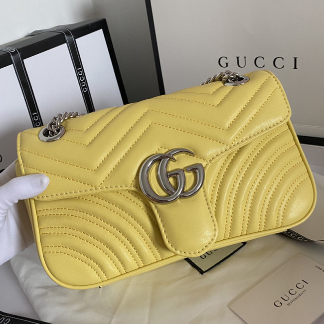 Gucci Womens Bags Shoulder Messenger Bag Luxury Brand Small GG Marmont bag with Original Box Whatapp