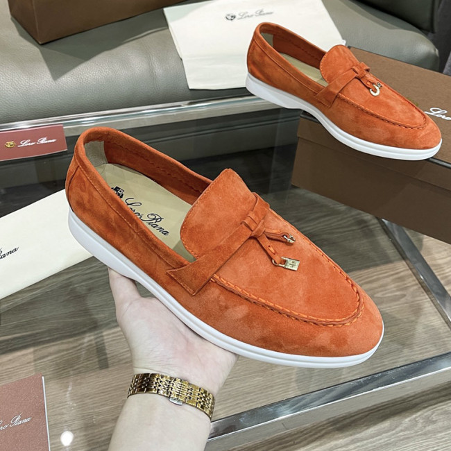 Loro Piana Womens Shoes Loafers Casual Design Luxury Brand Fashion Shoes for Women with Original Box Whatapp