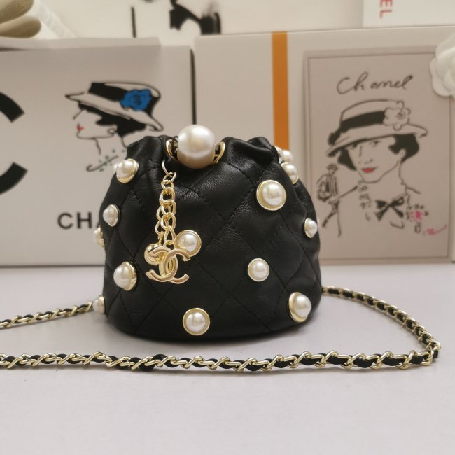 Chanel Womens Bag Shoulder Bag Mini Drawstring Bag Whatapp