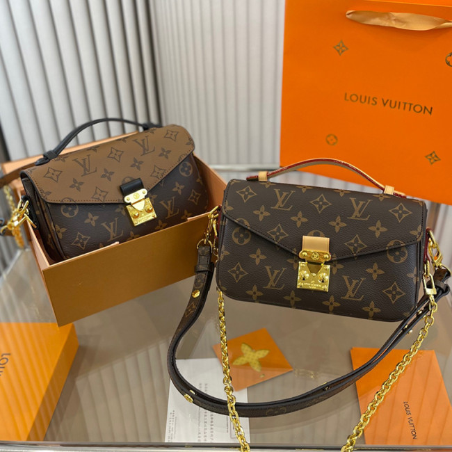 Louis Vuitton Womens Bags Crossbody Bag POCHETTE MÉTIS Monogram canvas Luxury Brand Messenger Shoulder Bags with Original Box M46279 Whatapp