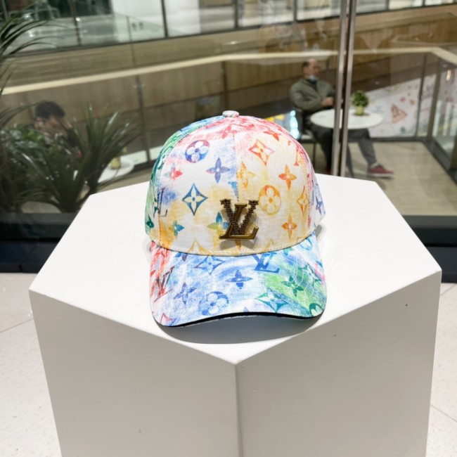 Louis Vuitton Womens Mens Cap Baseball Hat Luxury Brand with Original Box