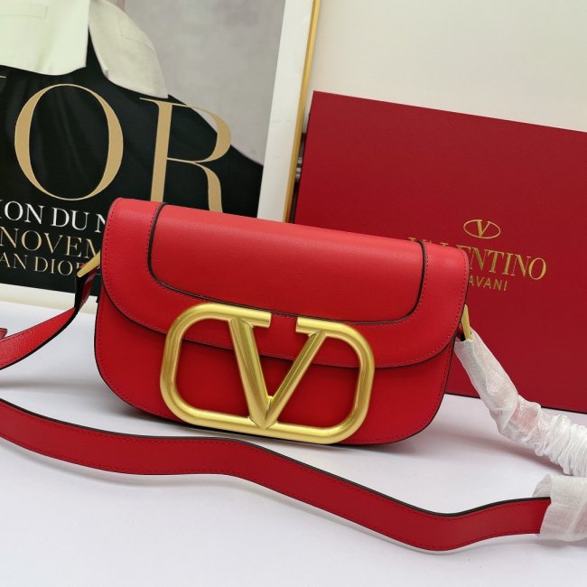 Valentino Womens Bags Crossbody Bag Luxury Brand SUPERVEE CALFSKIN CROSSBODY BAG with Original Box Whatapp