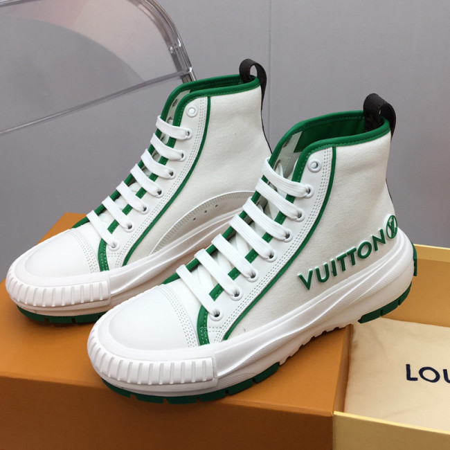 Louis Vuitton Womens Shoes Fashion Boots Luxury Brand LV SQUAD SNEAKER with Original Box 1AADAP Whatapp