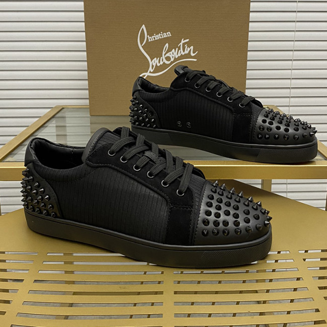 Christian Louboutin Mens Shoes Sneakers Luxury Brand Red Bottom Design Sports Footwears with Original Box Whatapp