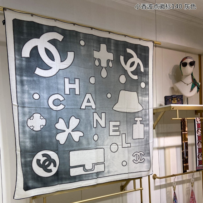 Chanel Scarves Womens Fashion Scarf with Original Box Whatapp