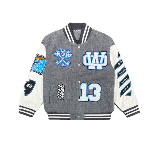 Off-White x Chicago Bulls Men Womens Coat Luxury Brand Mens Jackets Top Quality Whatapp