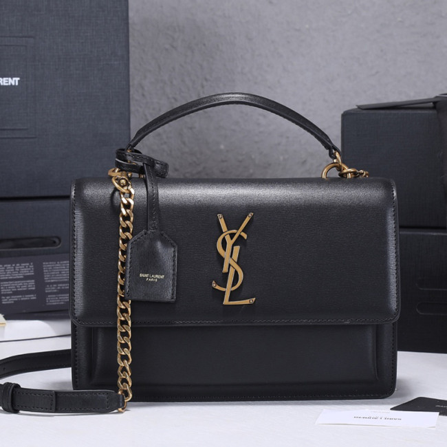 Saint Laurent YSL Womens Bag Designer Luxury Brand Women Shoulder Messenger Bags with Original Box SUNSET MEDIUM IN SMOOTH LEATHER Whatapp