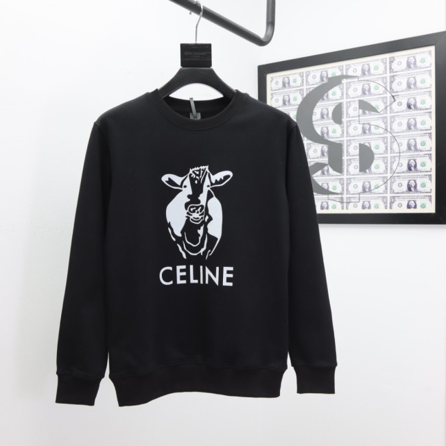 Celine Womens Mens Long Sleeve T Shirts Sweatshirt Luxury Brand Mens Sweatshirts Whatapp