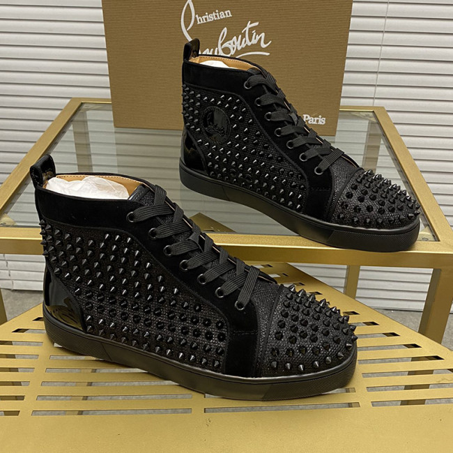 Christian Louboutin Mens Shoes Sneakers Luxury Brand Red Bottom Design Sports Footwears with Original Box Whatapp