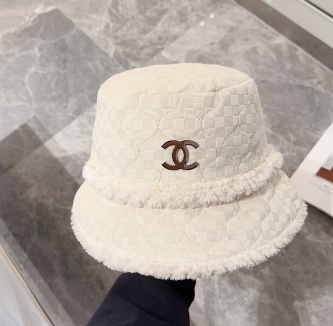 Chanel Womens Hats Luxury Brand Bucket Hat with Original Box