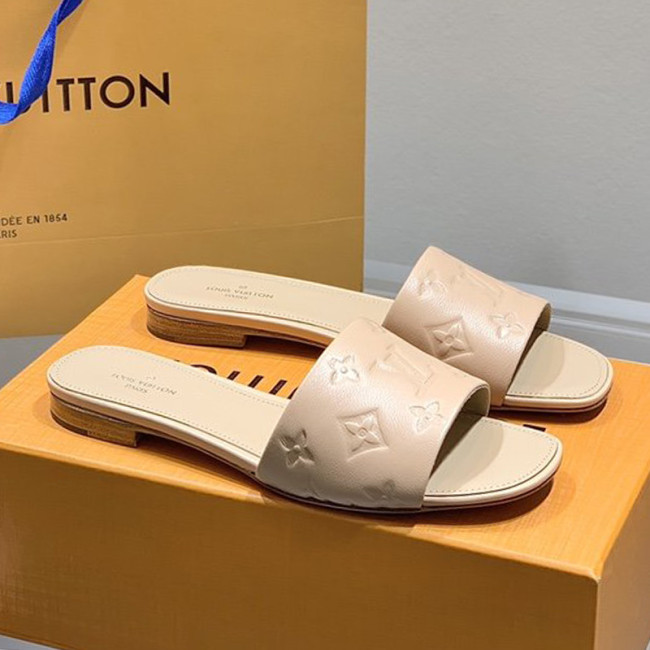 Louis Vuitton Womens Shoes Sandals Slippers Leather Design Luxury Brand Fashion Sandals with Original Box Whatapp