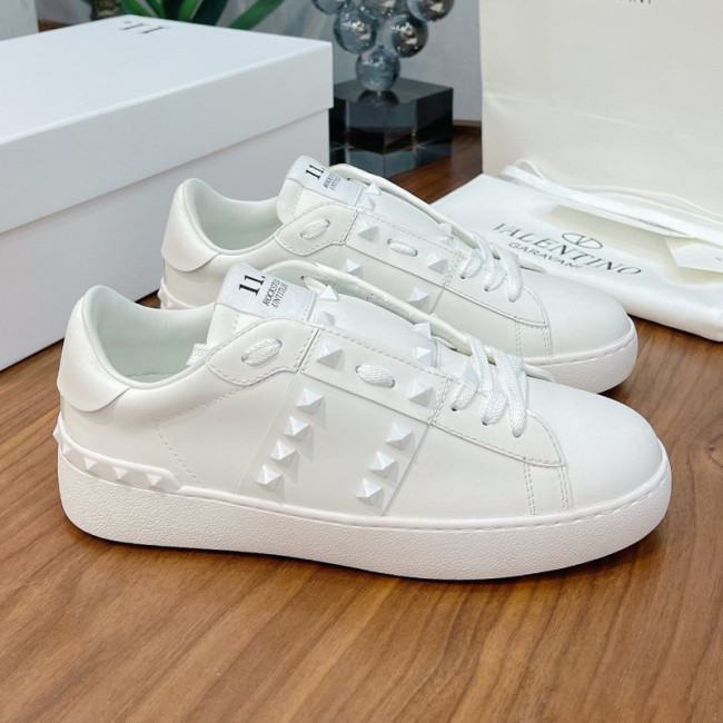 Valentino Men Shoes Fashion Design Luxury Brand OPEN SNEAKER WITH VLTN PRINT with Original Box WY0S0830BLUA01 Whatapp