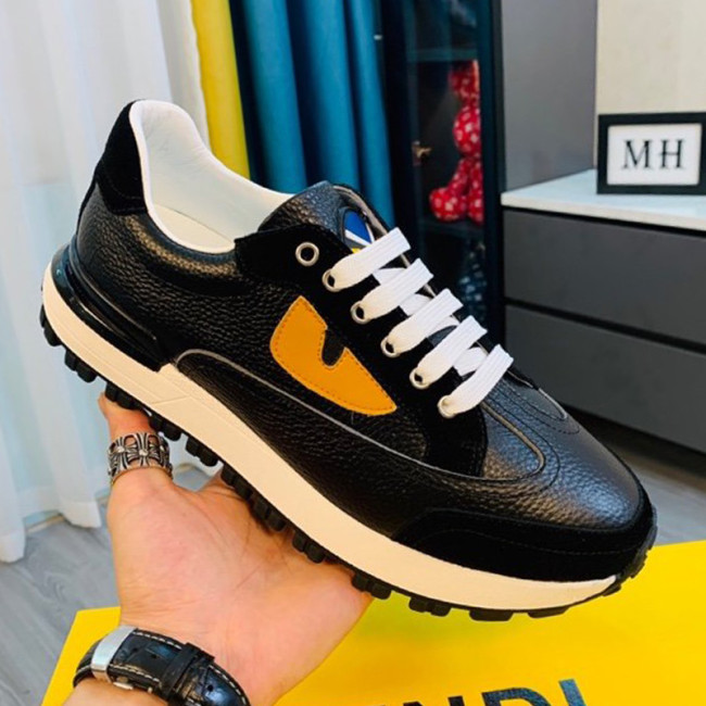 Fendi Mens Shoes Fashion Sneakers Luxury Brand Casual Shoes for Men with Original Box Whatapp