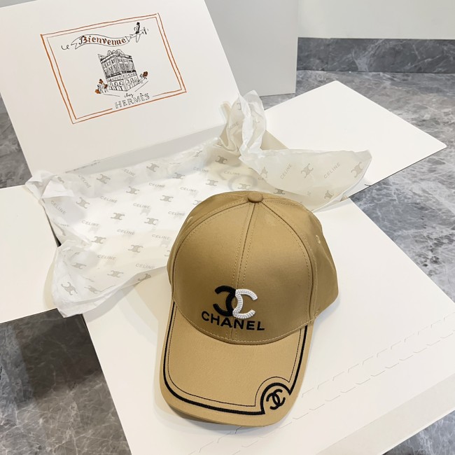 Chanel Men Womens Hats Luxury Brand Baseball Hat with Original Box