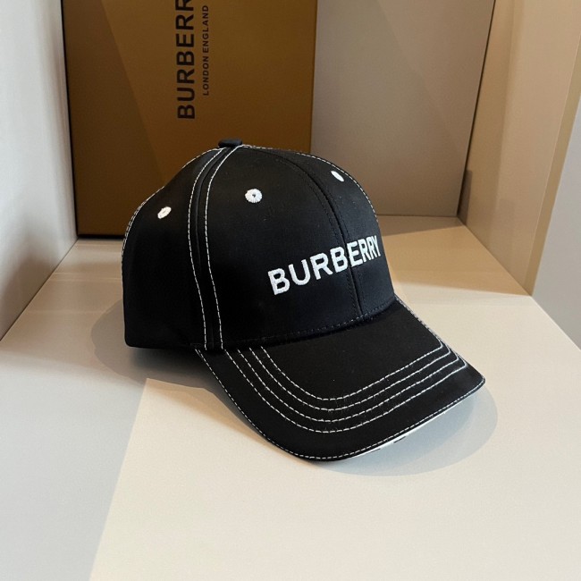 Burberry Womens Mens Cap Baseball Hat Luxury Brand with Original Box