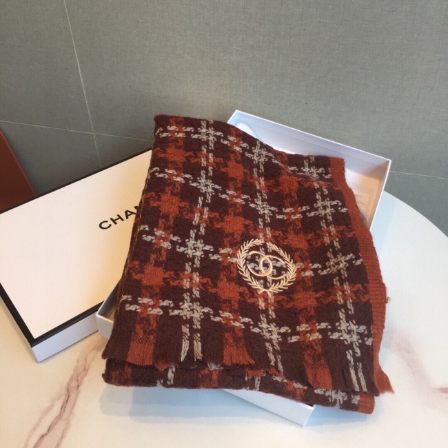 Chanel Scarves Womens Fashion Scarf with Original Box Whatapp